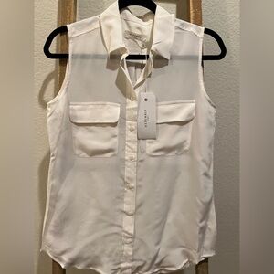 Assembly Label White Casual Button Down Shirt